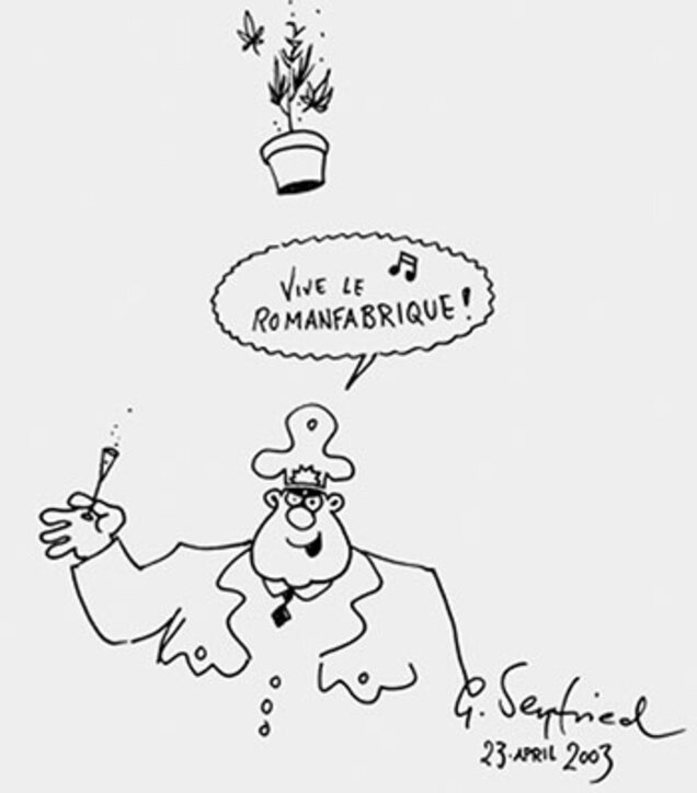 Cartoon Gerhard Seyfried
